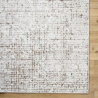 Livabliss x Our PNW Home Cascade Minimalist Area Rug, 5'3" x 7', Brown