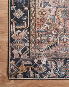 Loloi Chris Loves Julia Jules Collection JUL-02 Terracotta/Multi 2'-0'' x 5'-0'', .13" Pile Height, Accent Rug