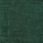 Eyely UES100L-6SQ Supersoft Haze Solid Low-Pile Indoor Area Rug, Coastal, Bohemian, Minimalist, Classic, Casual for Bedroom,Kitchen,Living Room,Non Shedding,Easy-Washing, Green, 6' Square