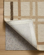 Loloi Magnolia Home by Joanna Gaines Waylon Collection WAY-01 Natural/Bark 2'-6" x 9'-9" Runner Rug