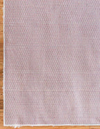 Unique Loom Davos Shag Collection Area Rug - Solid (2' 7" x 20' Runner, White/ Ivory)