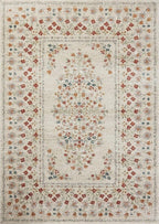 Loloi Rifle Paper Co. Laurel Collection LAU-02 Linen 2'-8" x 8' Runner Rug