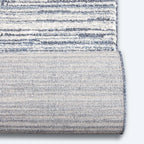 Well Woven Custom Size Hallway & Stair Runner- Harlow Delphi Blue 31 Inches Wide x 4 Feet Long Runner (31" x 4') Runner Rug - Modern Stripes Pattern, Ultra-Soft, Easy-Clean