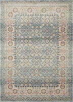 Loloi Jocelyn Collection JOC-04 Sky/Multi 4'-0" x 6'-0" .38" Thick Accent Rug
