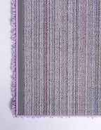 Unique Loom Solid Shag Collection Area Rug (7' 1" x 10' Rectangle, Lilac)