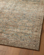 Loloi Amber Lewis Morgan Collection MOG-04 Sea/Sage 9'-6" x 13'-6" 38" Thick Area Rug feat. CloudPile, Neutral, Room Décor, Vintage Inspired, Livingroom, Bedroom, Dining Area