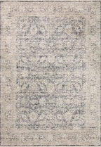Loloi Amber Lewis Alie Collection ALE-05 Charcoal/Beige 5'-3'' x 7'-9'', .13'' Pile Height, Area Rug