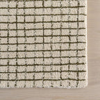 Rugs USA Melrose Green/Ivory, 5' x 8', Handmade, Wool & Cotton, Soft and Cozy, High Traffic, Stain Resistant, Easy Clean, Durable Area Rug for Bedroom, Living Room, Dining Space, Den, Entryway