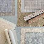 Dash and Albert Crosshatch Wool Area Rug - 5' x 8' Aegean Solid Hand Micro Hooked Accent Rug - Durable, High Traffic Areas Bedroom, Hallway, Stairs - Premium Luxury Hotel Quality Soft Breathable