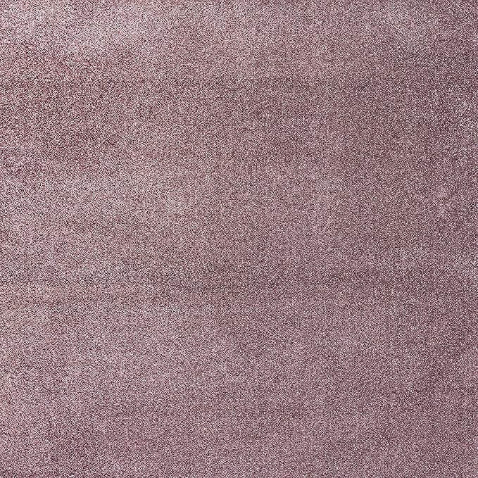 Eyely UES100R-9SQ Supersoft Haze Solid Low-Pile Indoor Area Rug, Coastal, Bohemian, Minimalist, Classic, Casual for Bedroom,Kitchen,Living Room,Non Shedding,Easy-Washing, Purple, 9' Square