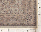 Unique Loom Sialk Hill Collection Area Rug - Washington (4' 1" x 6' 1" Rectangle Ivory/Black)