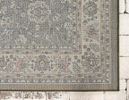 Unique Loom Sialk Hill Collection Area Rug - Washington (6' 1" x 9' Rectangle Green/Hunter Green)